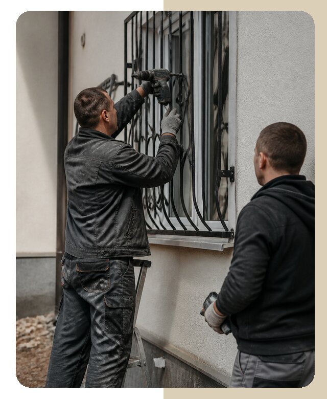 Установка наружных решеток в Похвистневе от 5023 р. | ДвериЛегко-Пхв